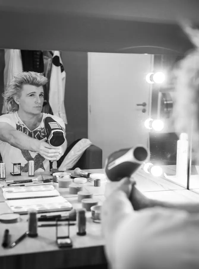 Het kapsel van Hans Klok