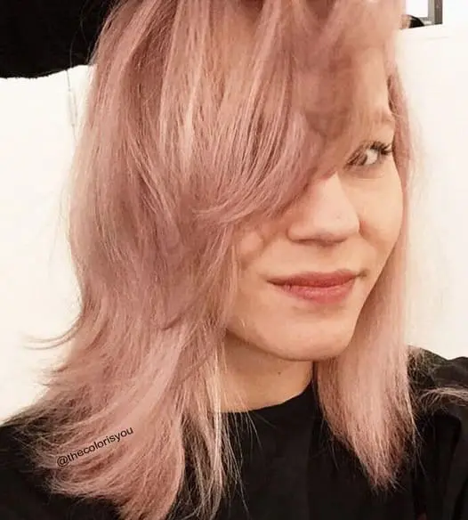 Blush pink made by The Color_hair salon_1