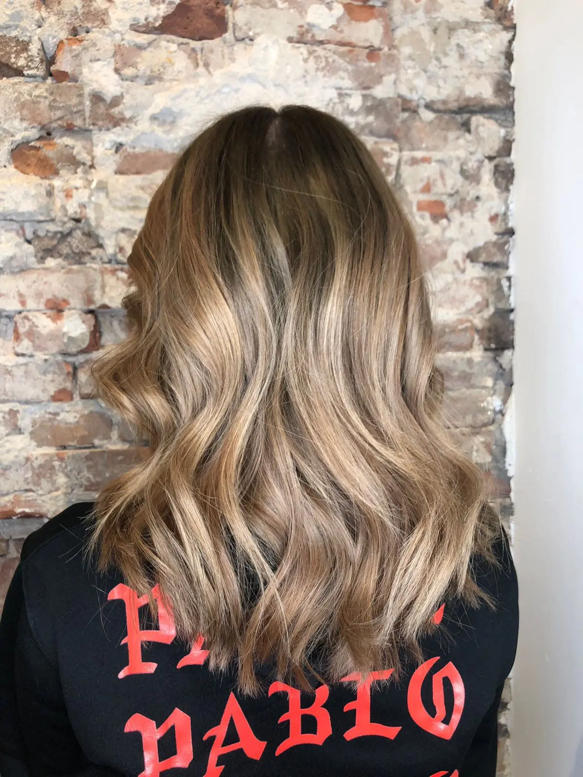 the color sun-kissed highlights