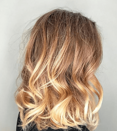 the color sun-kissed highlights