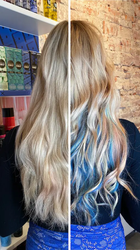 Haarkleur voor 1 dag!